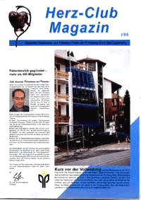 Herz-Club-Magazin der Kirchberg-Klinik Bad Lauterberg, Ausgabe 1/99